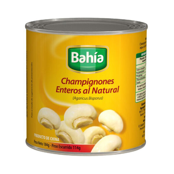 Bahia champignones 184g enteros