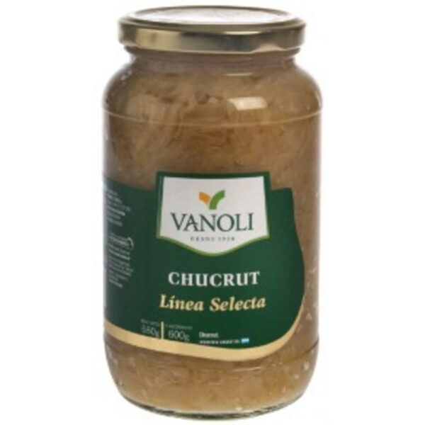 Vanoli chucrut x600/660g linea selecta