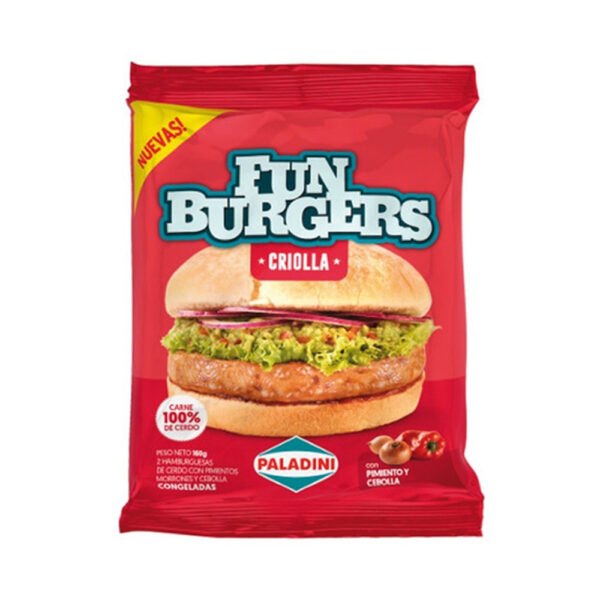 Paladini funburger criolla x160g
