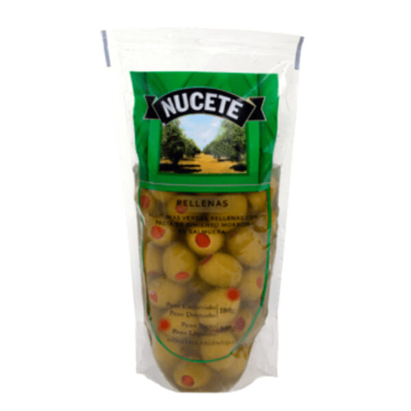 Nucete aceitunas rell x180g d/p