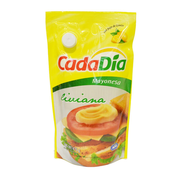 Cada dia mayonesa x 500g d/p liviana