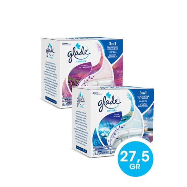 Glade canasta solida inodoros full