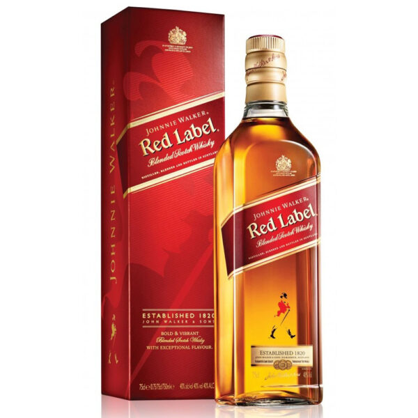 J. walker red label whisky x 1l