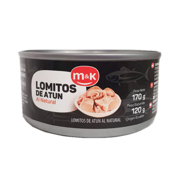 M&k atun lomitos 170g natural