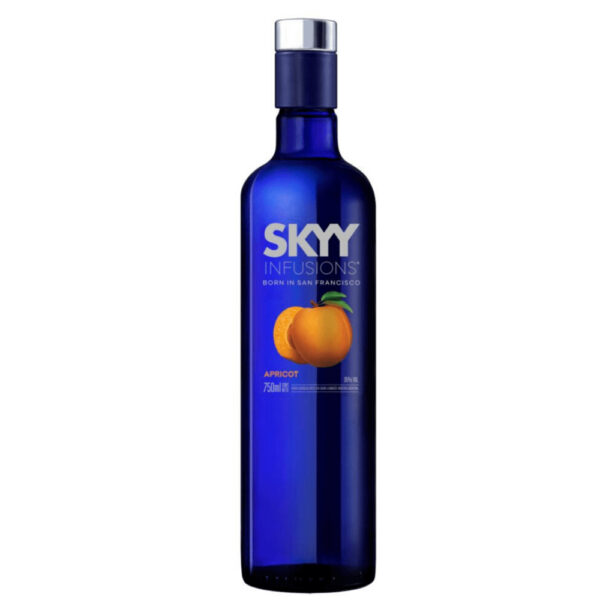 Skyy infusions vodka x750ml apricot