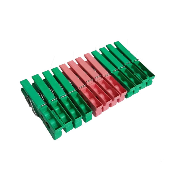 Ecoo broches plastico x 12