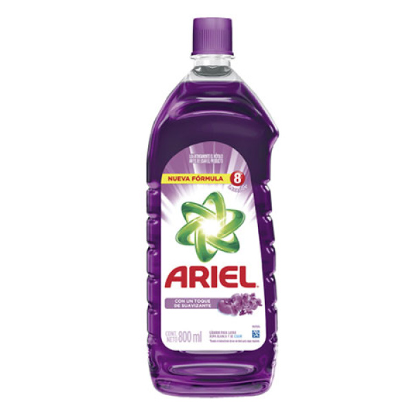 Ariel botella limpieza profunda 800ml