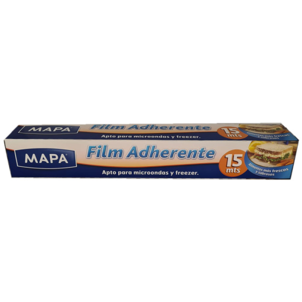Mapa film adherente x 15 mts