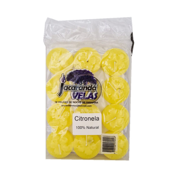 Jacaranda velas de noche x12u