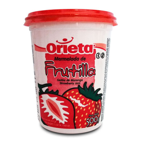 Orieta mermelada x 500g frutilla