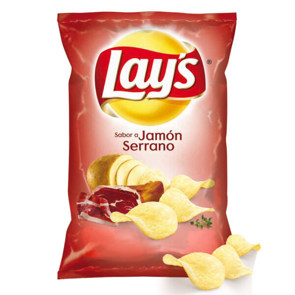 Pepsico lays jamon serrano 77g