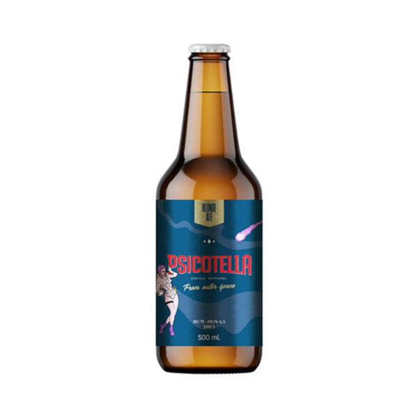 Psicotella cerveza 500ml blonde ice