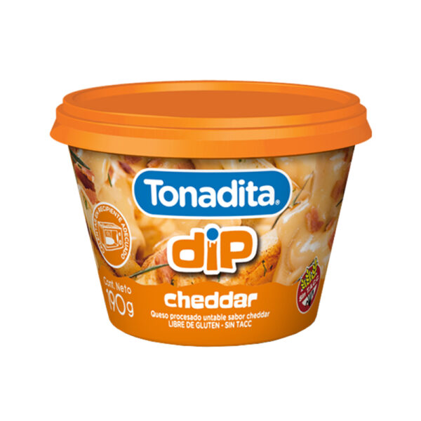 Tonadita queso untable x180g cheddar