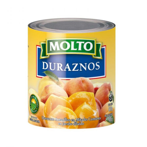 Molto duraznos en mitades x 820g