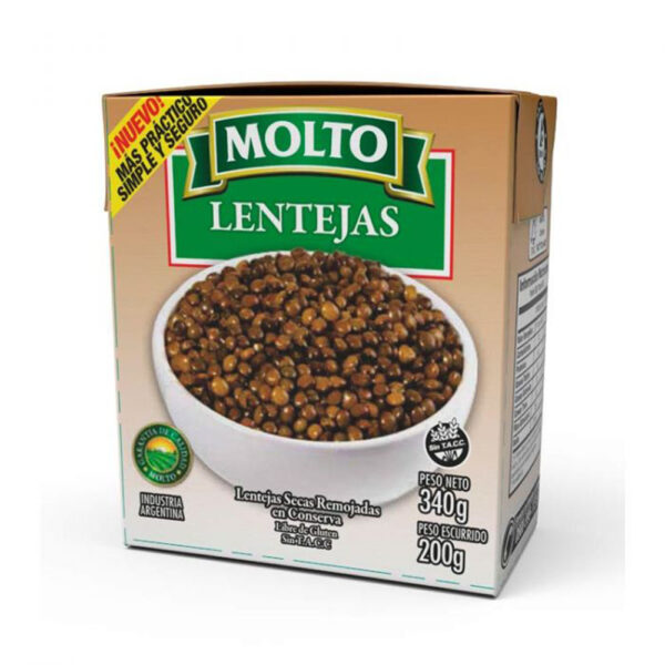 Molto lenteja t/recart. x340g