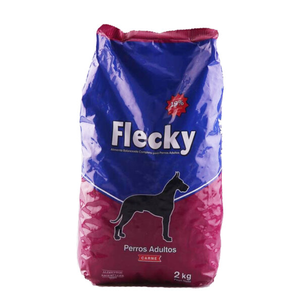 Flecky perros adultos carne x2kg