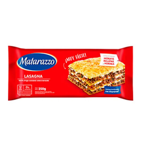 Matarazzo lasagna facil x 250g fort
