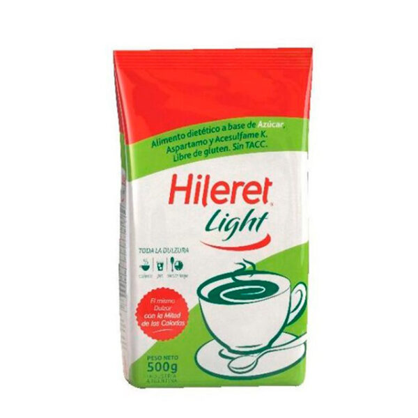 Hileret endulzante light x 500g pouch