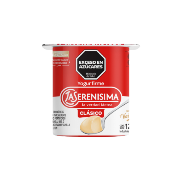 L s yogur clasico firme ent 120g vainilla