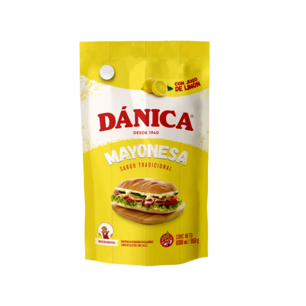 Danica mayonesa x950g doy pack