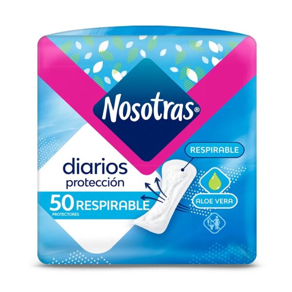 Nosotras pr diarios x 50 respirable