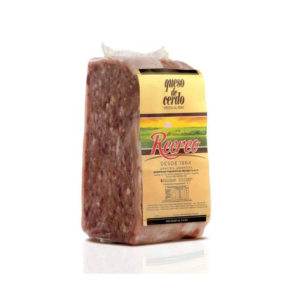 Recreo queso de cerdo tripa cristal x 100 gramos