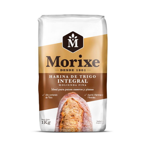Morixe harina integral x1kg