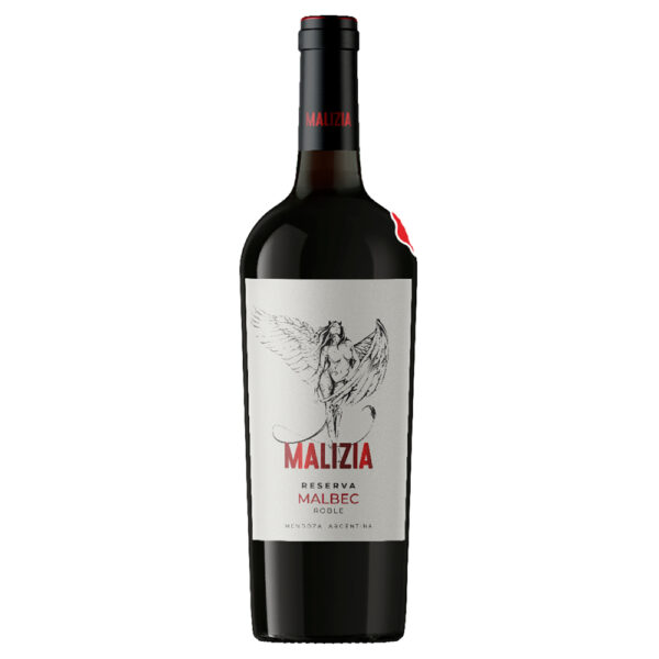 Malizia malbec roble x750ml