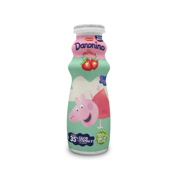 Danonino botellita frutilla 185g