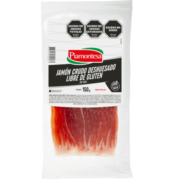 La piamontesa jamon crudo fet 150g