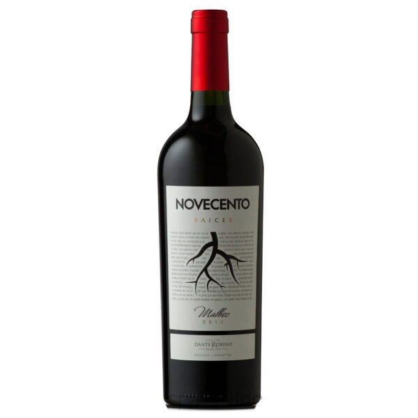 Novecento raices malbec x750ml