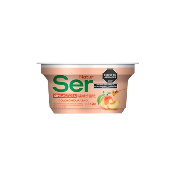 Ser natur colchon durazno 140g