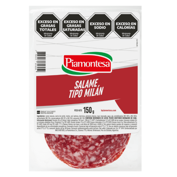 La piamontesa salame milan fet 150g
