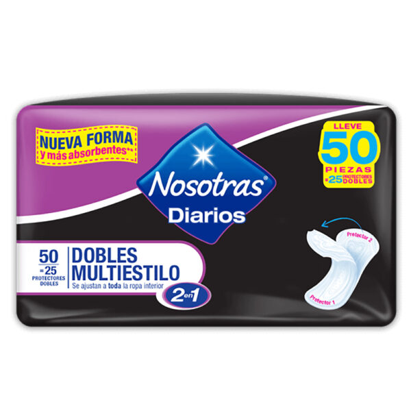 Nosotras pr diarios 25x50 dobles mult