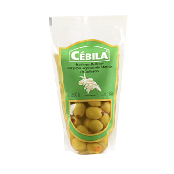 Cebila aceitunas rell x300g doy pack