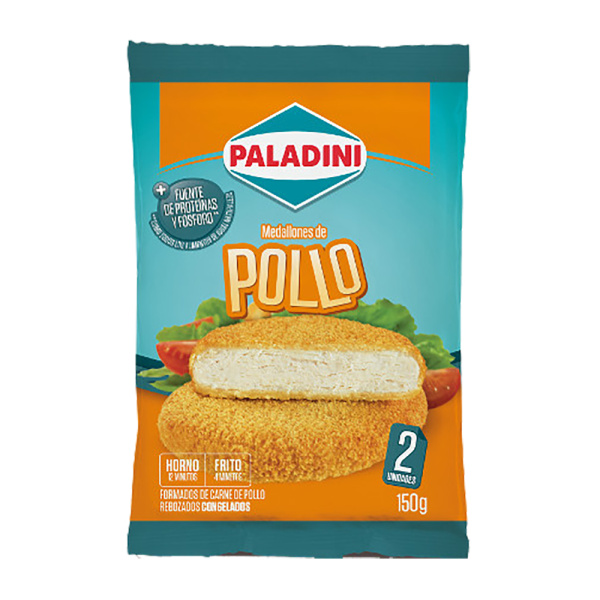 Paladini medallones de pollo e/q x2 170g