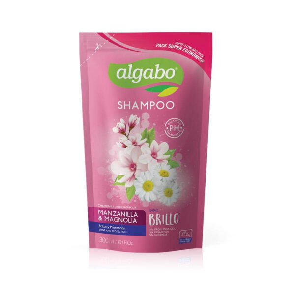 Algabo shampoo x300ml manz-magn d/pack