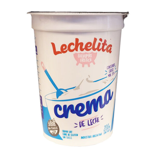Lechelita crema leche x200