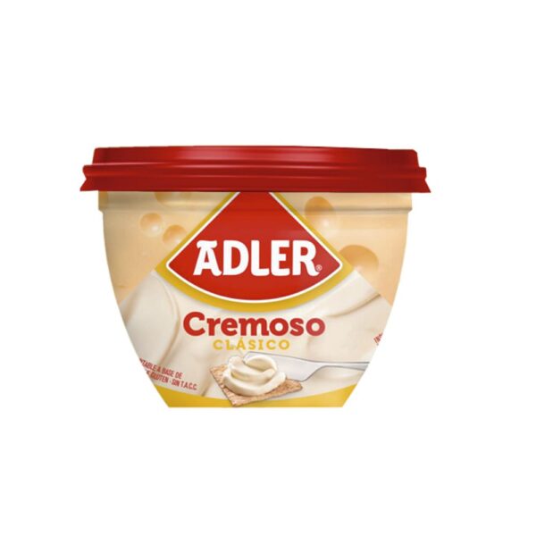Adler queso x190g cremoso clasico