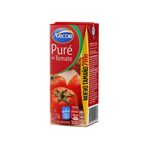 Arcor pure tomate 210g