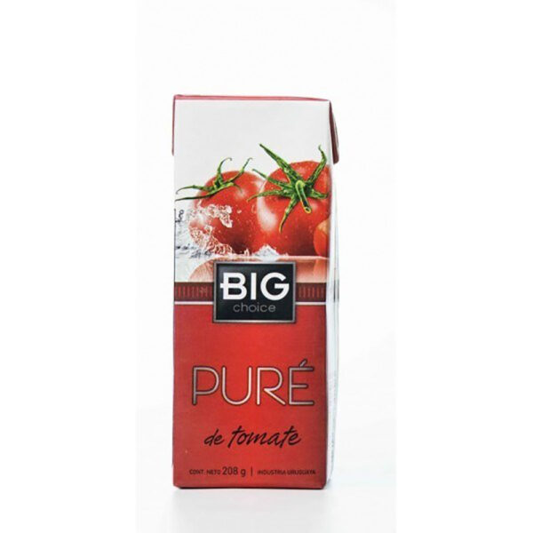 Big choice pure tomate 210g tetra