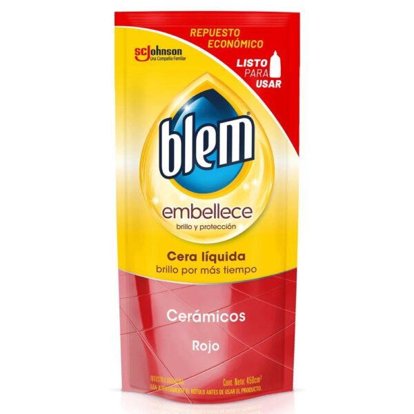 Blem emb ceramicos 450ml rojo d/p
