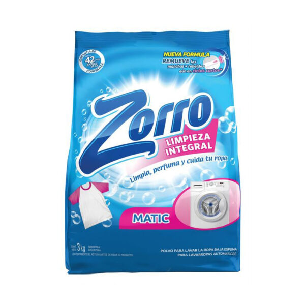 Zorro jabon pvo x3kg clasico a/e