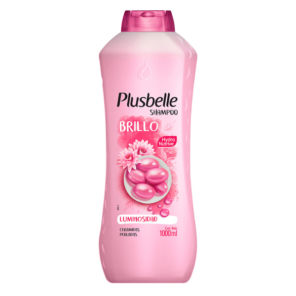 Plusbelle shamp x1lt brillo