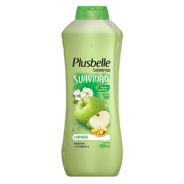 Plusbelle shamp x1lt suavidad