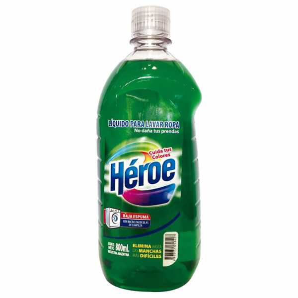 Heroe jabon liq. p/ropa x800 b/e