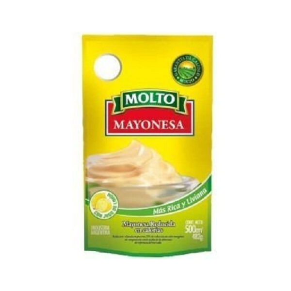 Molto mayonesa x500g doy pack