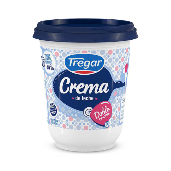 Tregar crema leche doble x350g