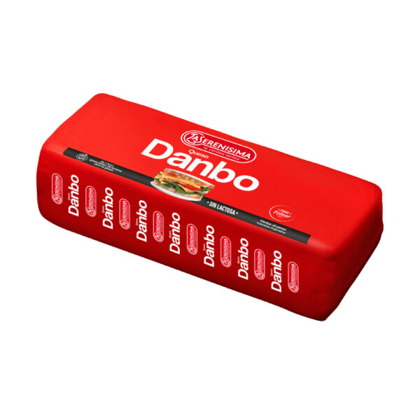 L s queso danbo sin lactosa x 100 gramos