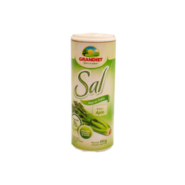 Grandiet sal s/sodio x100g c/apio